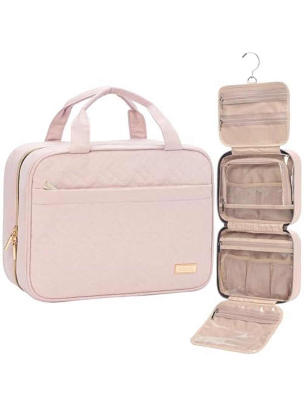 Travel Toiletry Bag for women Portable Hanging makeup Organizer